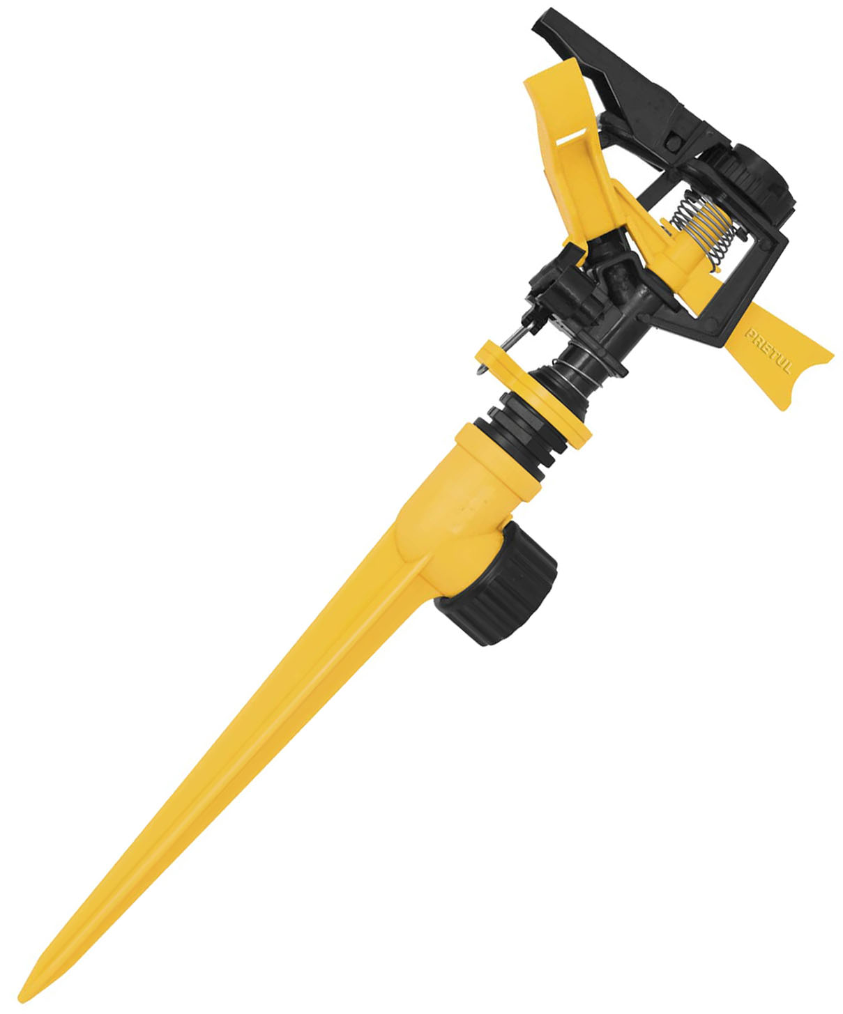 Imagen de ASPERSOR PLASTICO DE 11" CON UNA VIA Y ESTACA PLASTICA PRETUL