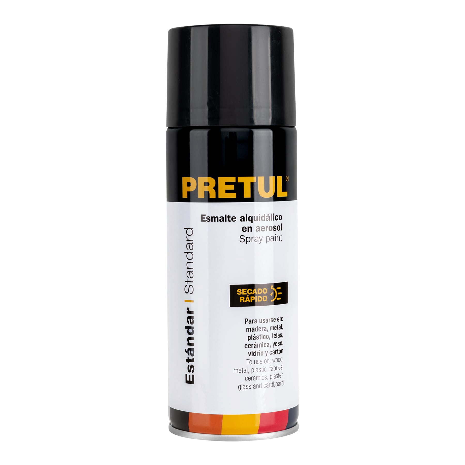 Imagen de PINTURA EN AEROSOL  NEGRO MATE 400 ML PRETUL