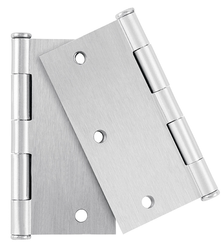 Imagen de BOLSA CON 2 BISAGRAS CUADRADAS DE 3-1/2" CABEZA PLANA COLOR SATINADO BASIC TRUPER