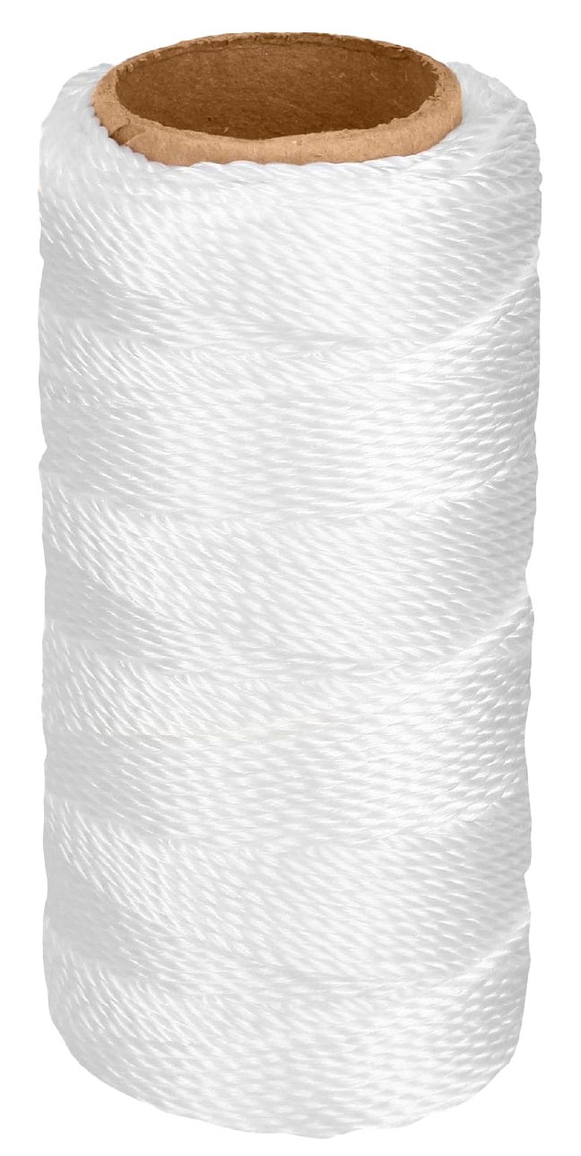 Imagen de CARRETE CON 65 MTS DE HILO PARA ALBAÑIL COLOR BLANCO TRUPER