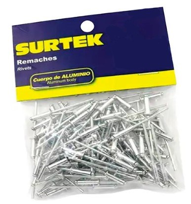 Imagen de REMACHE 3/16 X 3/8" BOLSA DE 100 PIEZAS SURTEK CAJ CON 5 PAQ