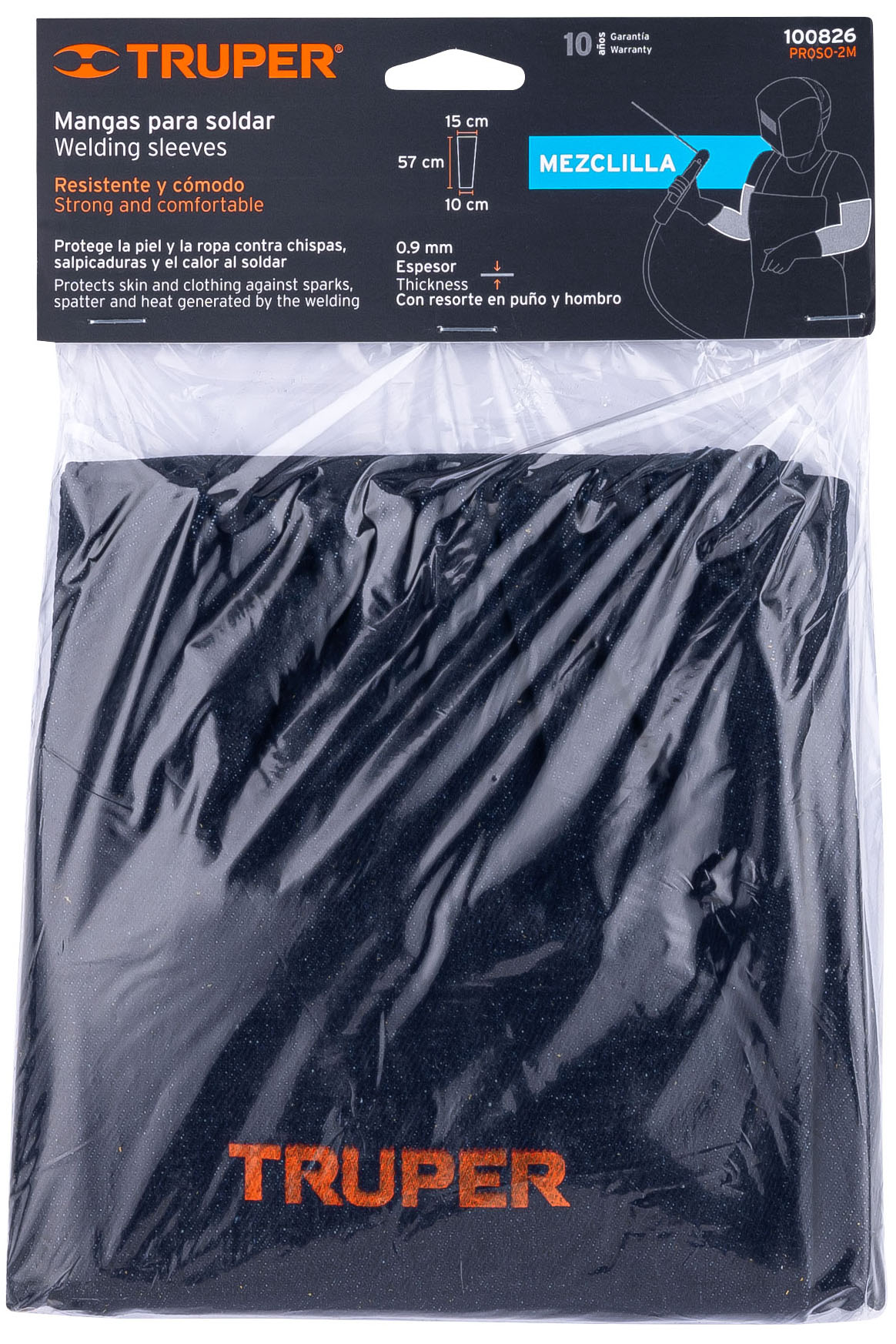 Imagen de PROTECCION PARA SOLDAR MANGAS DE MEZCLILLA TRUPER