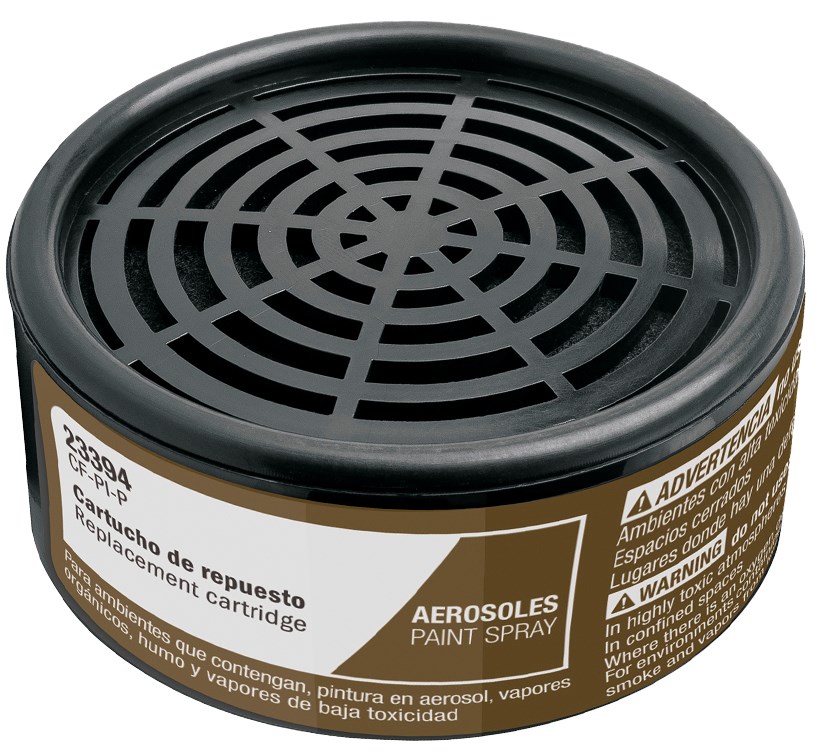 Imagen de CARTUCHO RESPIRADOR DE REPUESTO PARA PINTURA EN SPRAY PRETUL