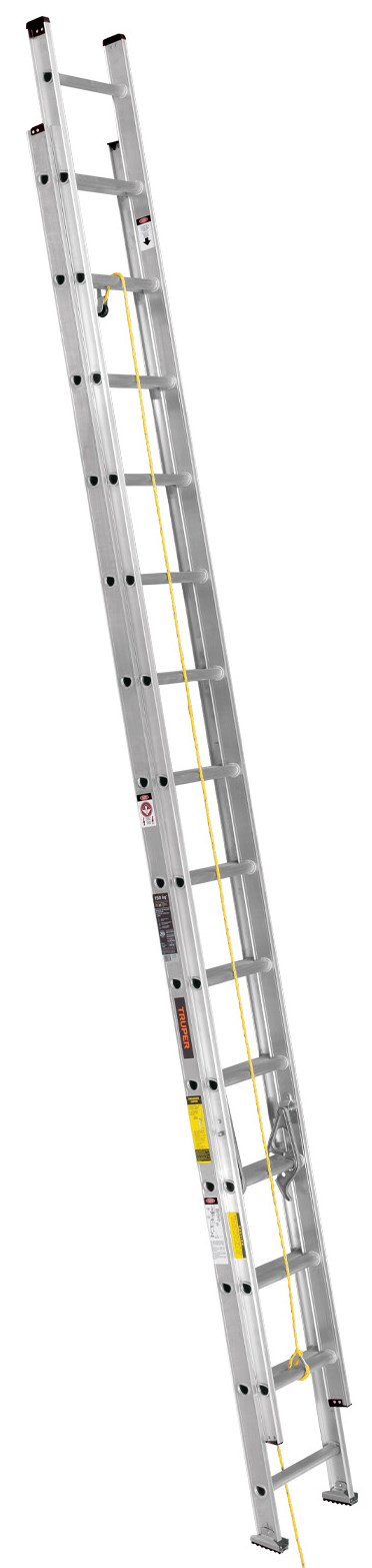 Imagen de ESCALERA DE EXTENSION TIPO III CON 28 ESCALONES TRUPER