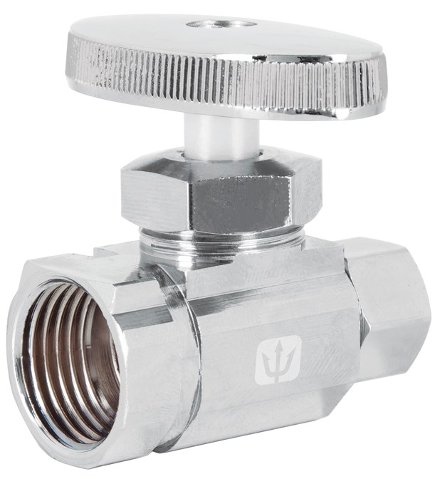 Imagen de LLAVE ANGULAR RECTA DE 1/2" X 3/8" MULTIVUELTA DE BARRILITO FOSET