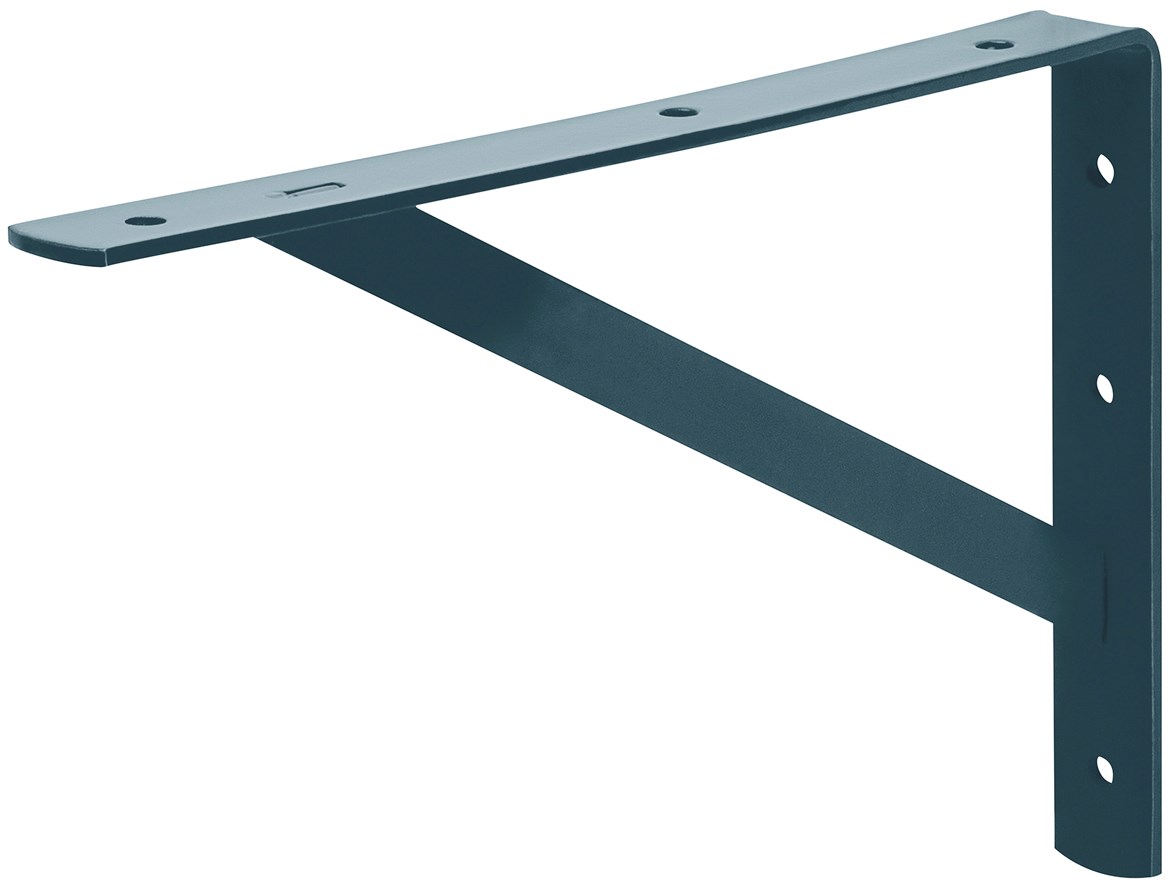 Imagen de MENSULA REFORZADA DE ACERO COLOR GRIS DE 8" X 12" FIERO