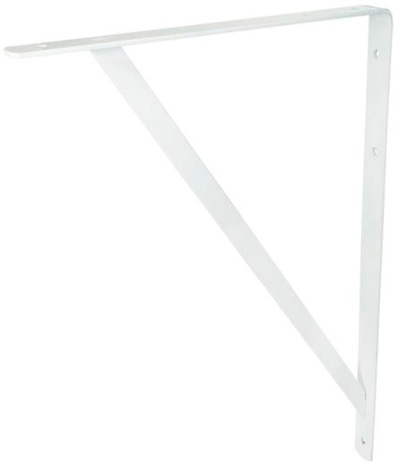 Imagen de MENSULA ACERO REFORZADO 8" X 12" BLANCO SURTEK