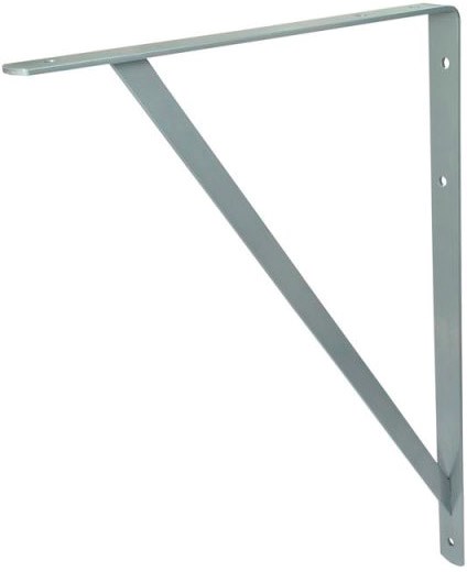 Imagen de MENSULA ACERO REFORZADO 8" X 12" GRIS SURTEK