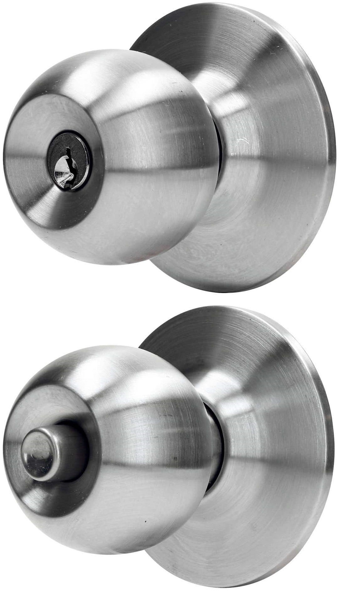 Imagen de POMO BOLA RECAMARA ACERO INOXIDABLE BASICA PROLOCK