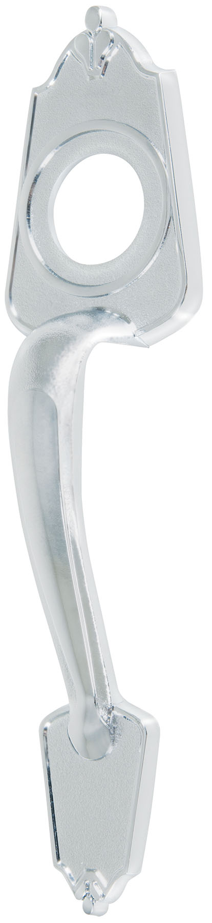 Imagen de CHAPETON METALICO PARA PUERTA EN ACABADO CROMO MATE HERMEX