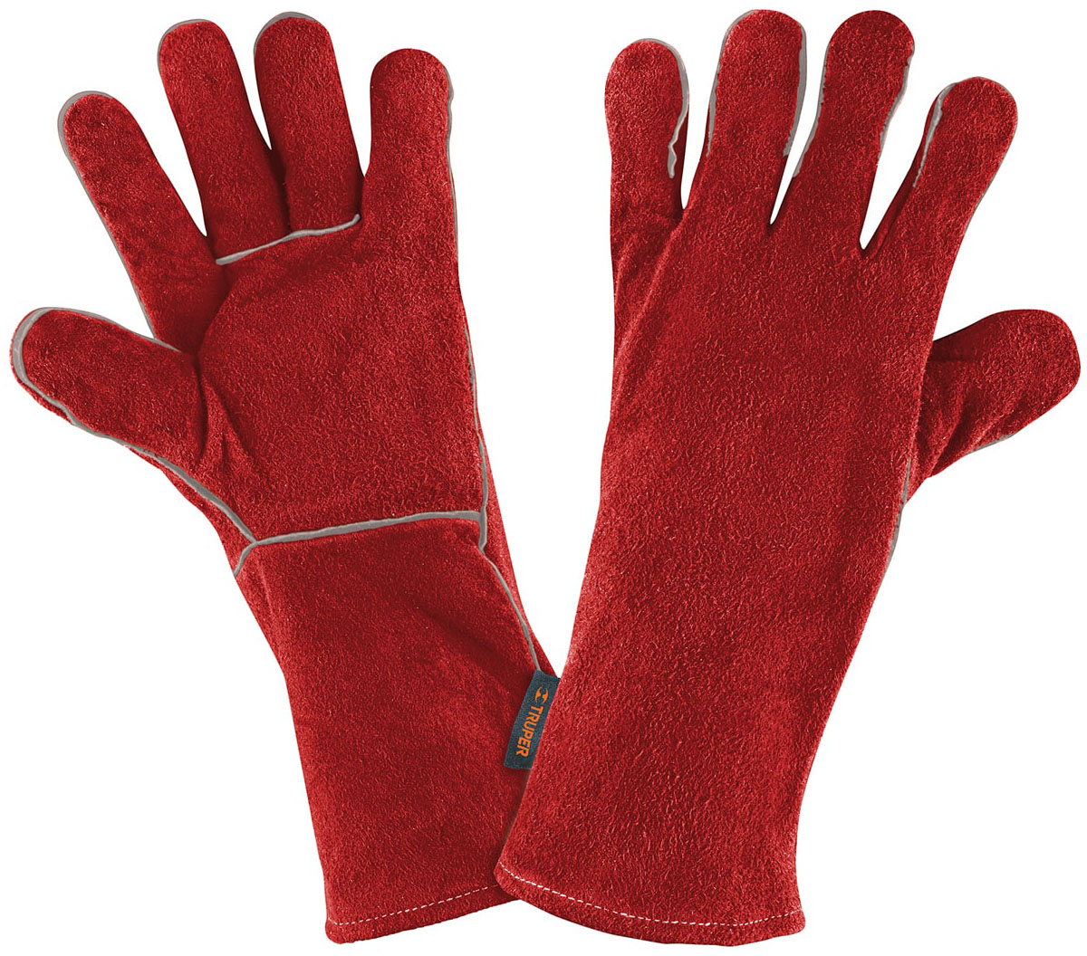 Imagen de GUANTES PARA SOLDADOR ROJOS TRUPER