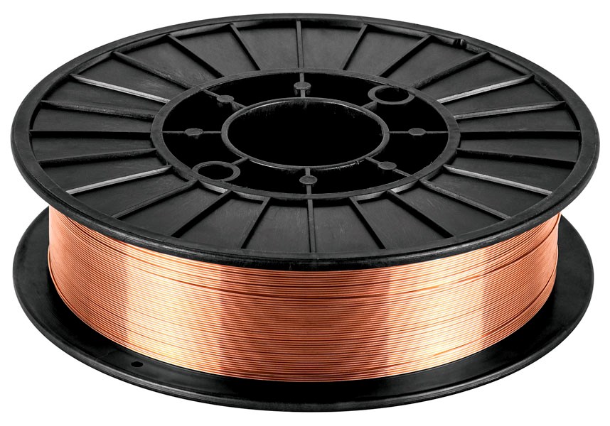Imagen de CAJA CON 5 KG DE MICROALAMBRE SÓLIDO PARA PROCESOS CON GAS TRUPER
