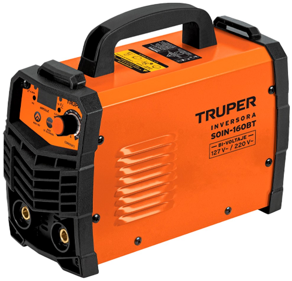 Imagen de SOLDADORA INVERSORA 160 AMP BI-VOLTAJE 127/220V TRUPER