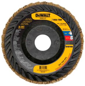 Imagen de DISCO PARA ESMERILADORA DE LIJA DE  4 1/2" X 7/8" SIN TUERCA DEWALT DW8410T