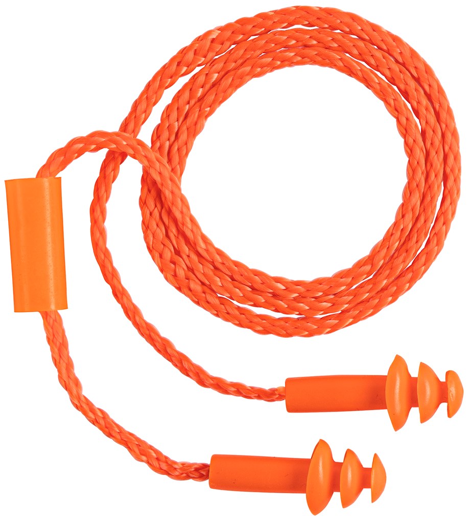 Imagen de TAPON AUDITIVO REUTILIZABLE CON CORDON BOLSA INDIVIDUAL TRUPER