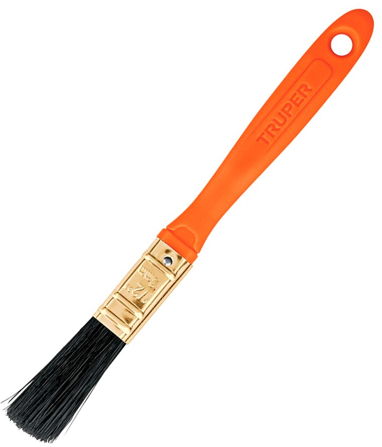 Imagen de BROCHA PROFESIONAL DE 1/2" CON MANGO DE PLASTICO TRUPER