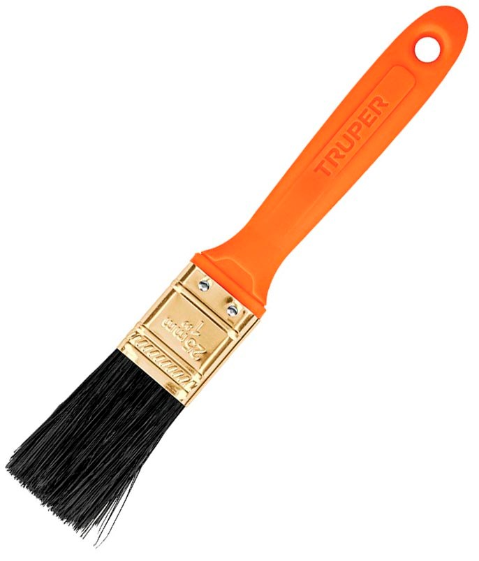 Imagen de BROCHA PROFESIONAL DE 1" CON MANGO DE PLASTICO TRUPER