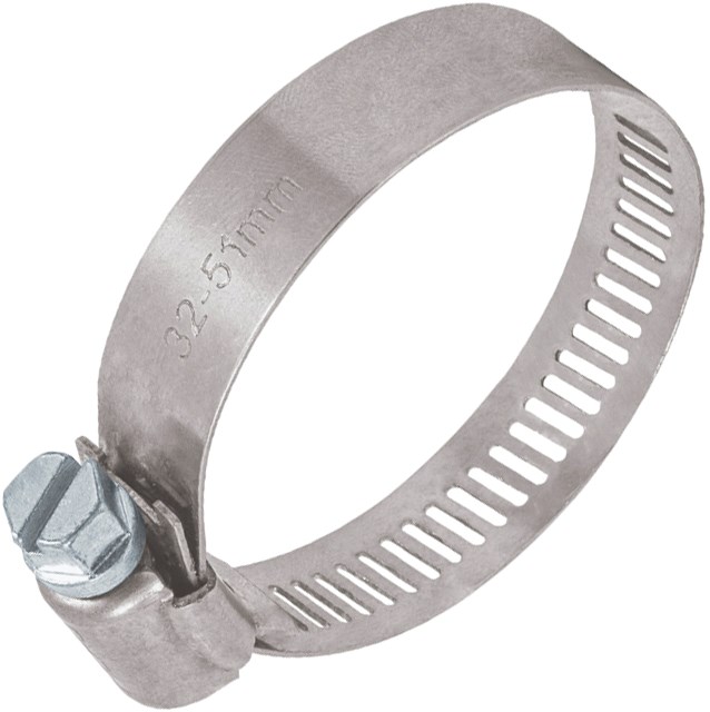 Imagen de BOLSA CON 10 ABRAZADERAS SIN FIN # 24 DE 1-1/4" - 2" FIERO