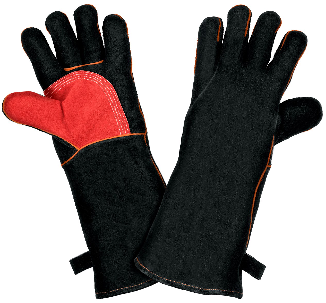 Imagen de GUANTES NEGROS REFORZADOS PARA SOLDADOR TRUPER EXPERT