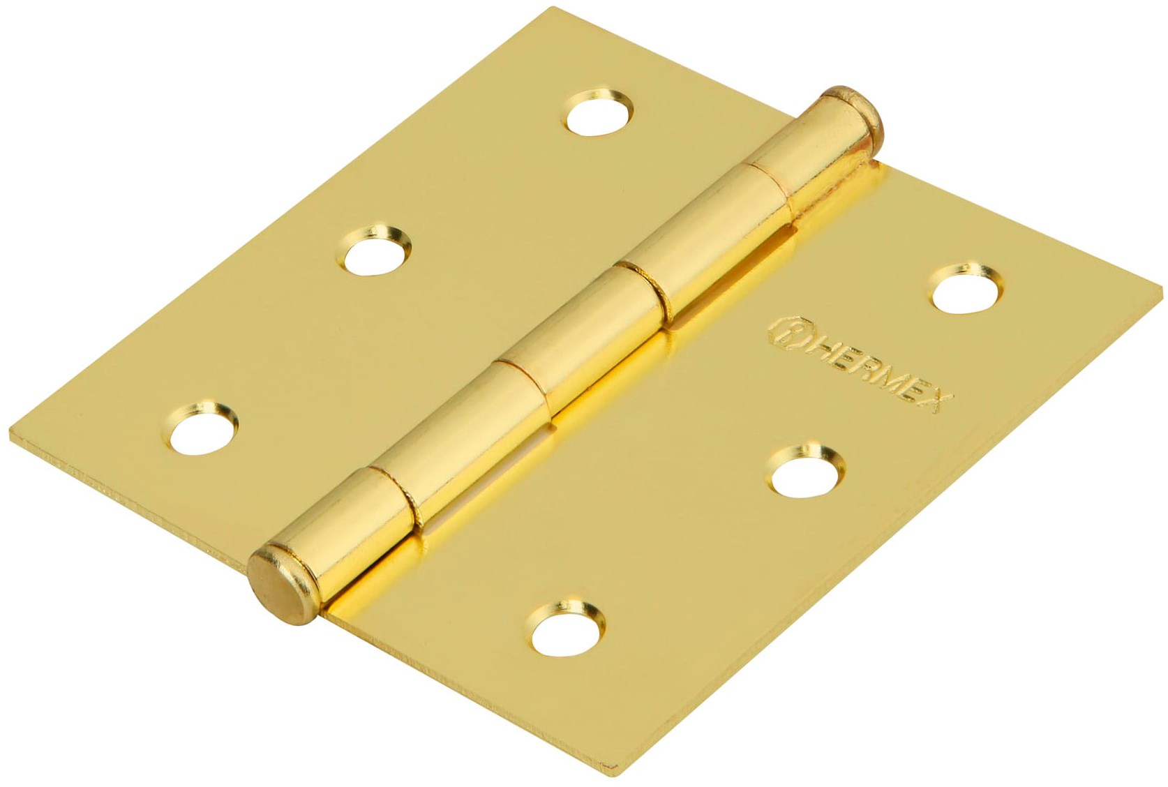 Imagen de BOLSA CON 2 BISAGRAS CUADRADAS DE 3" X 3" EN LATONADO HERMEX BASIC