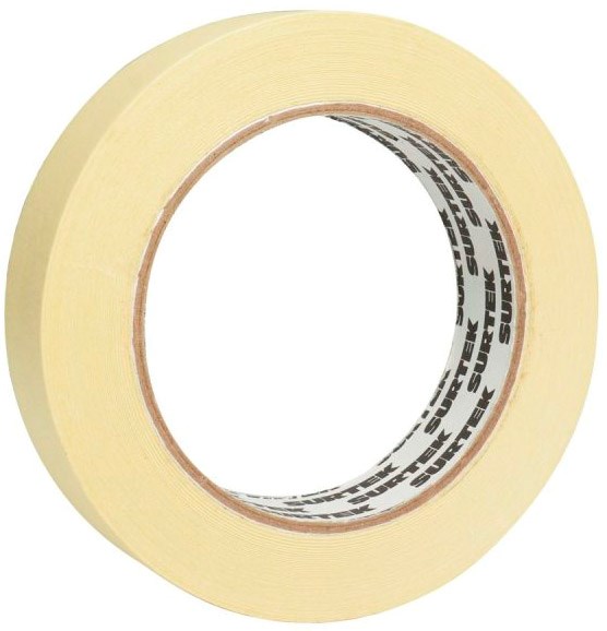 Imagen de CINTA MASKING TAPE PARA ENMASCARAR 19 MM X 50 MTS SURTEK