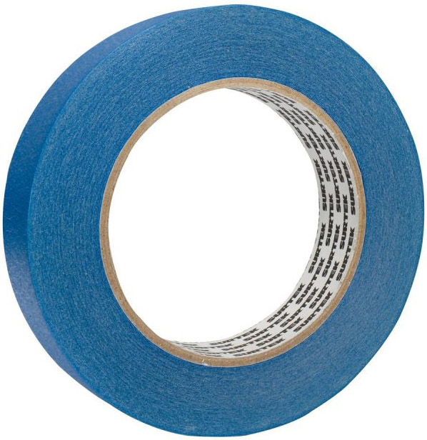 Imagen de CINTA MASKING TAPE PARA ENMASCARAR 48 MM X 50 MTS COLOR AZUL SURTEK