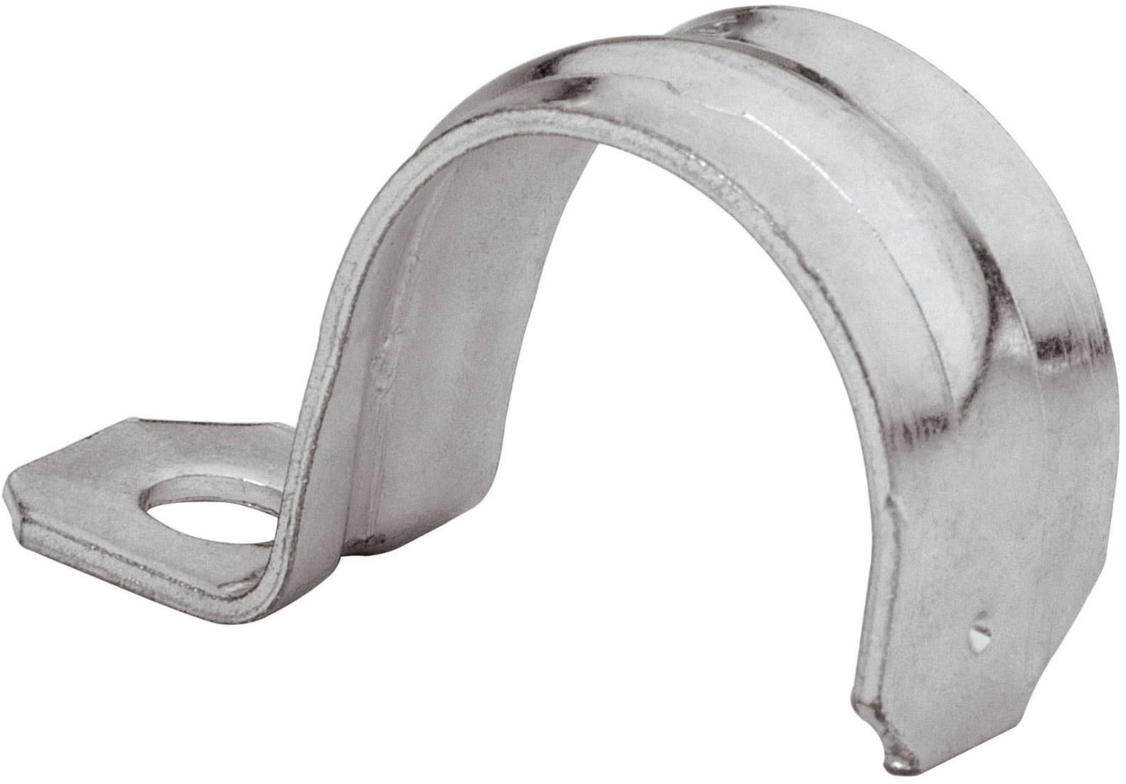 Imagen de BOLSA CON 10 ABRAZADERAS TIPO UÑA DE 1" PARA TUBO PARED DELGADA VOLTECK