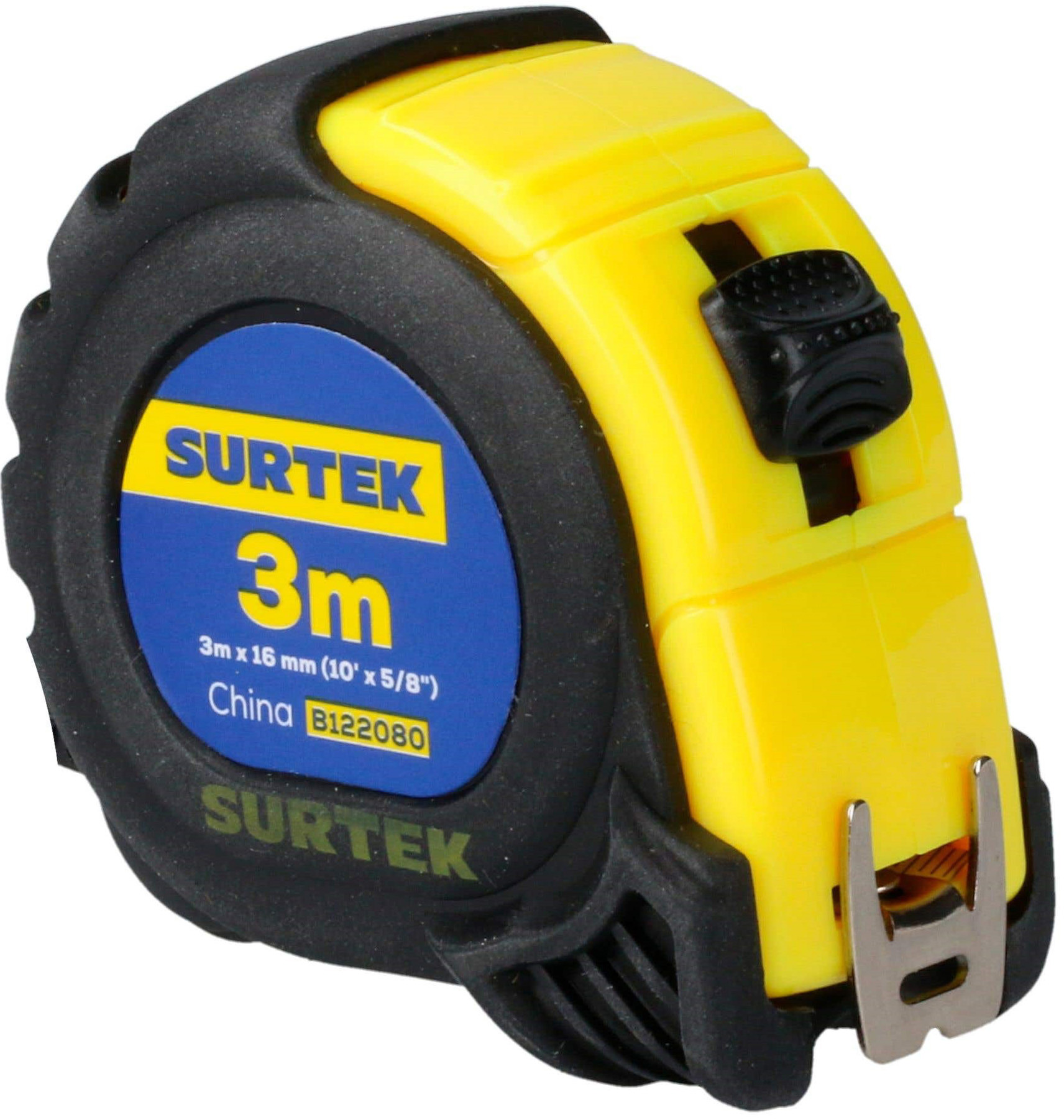 Imagen de CINTA DE MEDIR CON CARCASA ANTI-IMPACTO 3 MTS X 5/8" SURTEK