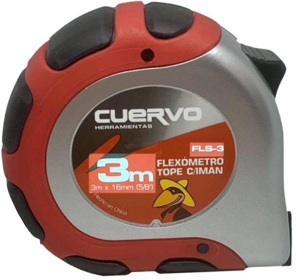 Imagen de CINTA DE MEDIR CUERVO 3 MTS