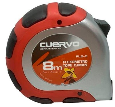 Imagen de CINTA DE MEDIR CUERVO 8 MTS