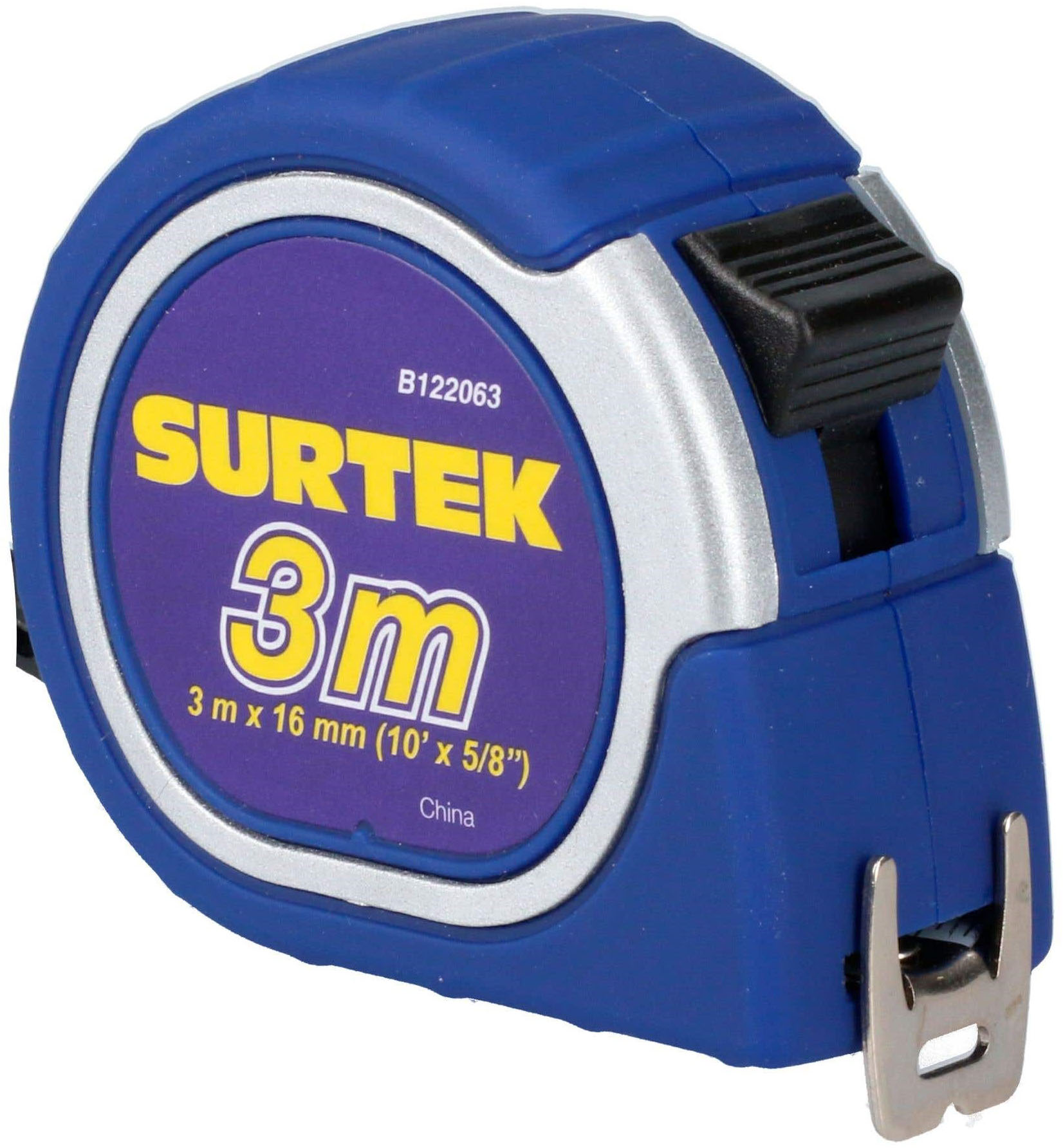 Imagen de FLEXOMETRO AGARRE SUAVE 3 MTS X 5/8" SURTEK