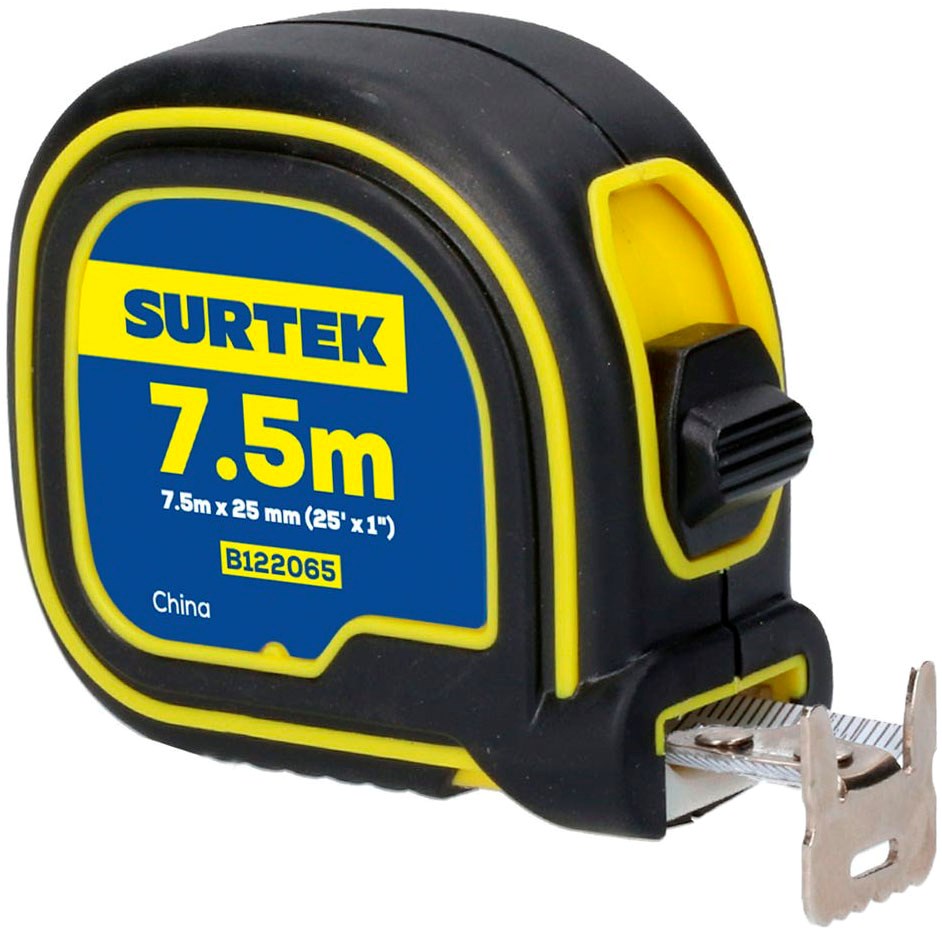 Imagen de FLEXOMETRO AGARRE SUAVE 7.5 MTS X 1" SURTEK