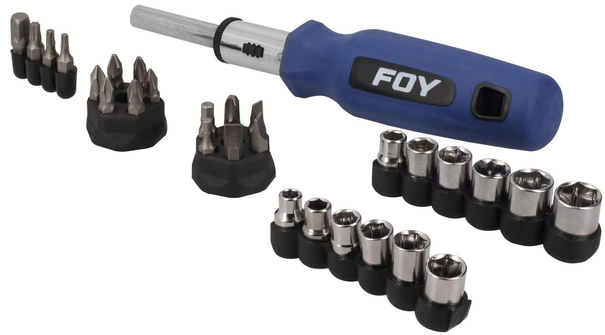 Imagen de JUEGO DE PUNTAS Y ACCESORIOS 29 PZA FOY