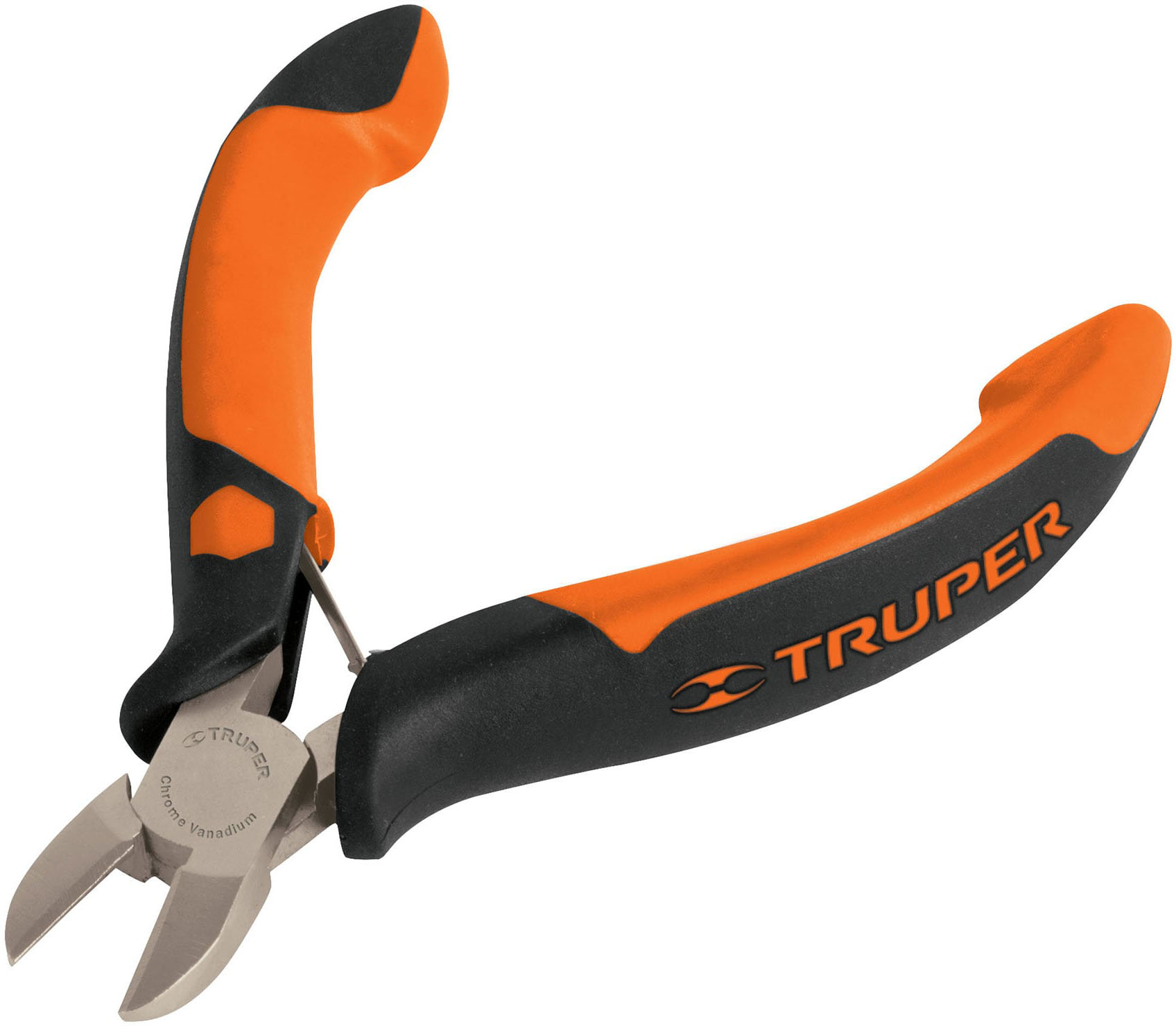 Imagen de MINI PINZA DE CORTE DIAGONAL DE 4" CON MANGO DE AGARRE CONFORTABLE TRUPER