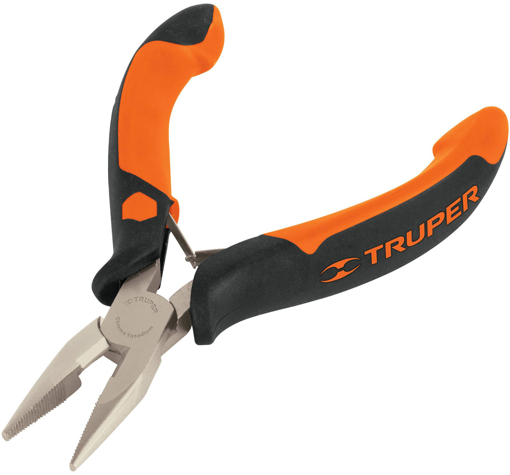 Imagen de MINI PINZA DE PUNTA Y CORTE DE 5" CON MANGO DE AGARRE CONFORTABLE TRUPER