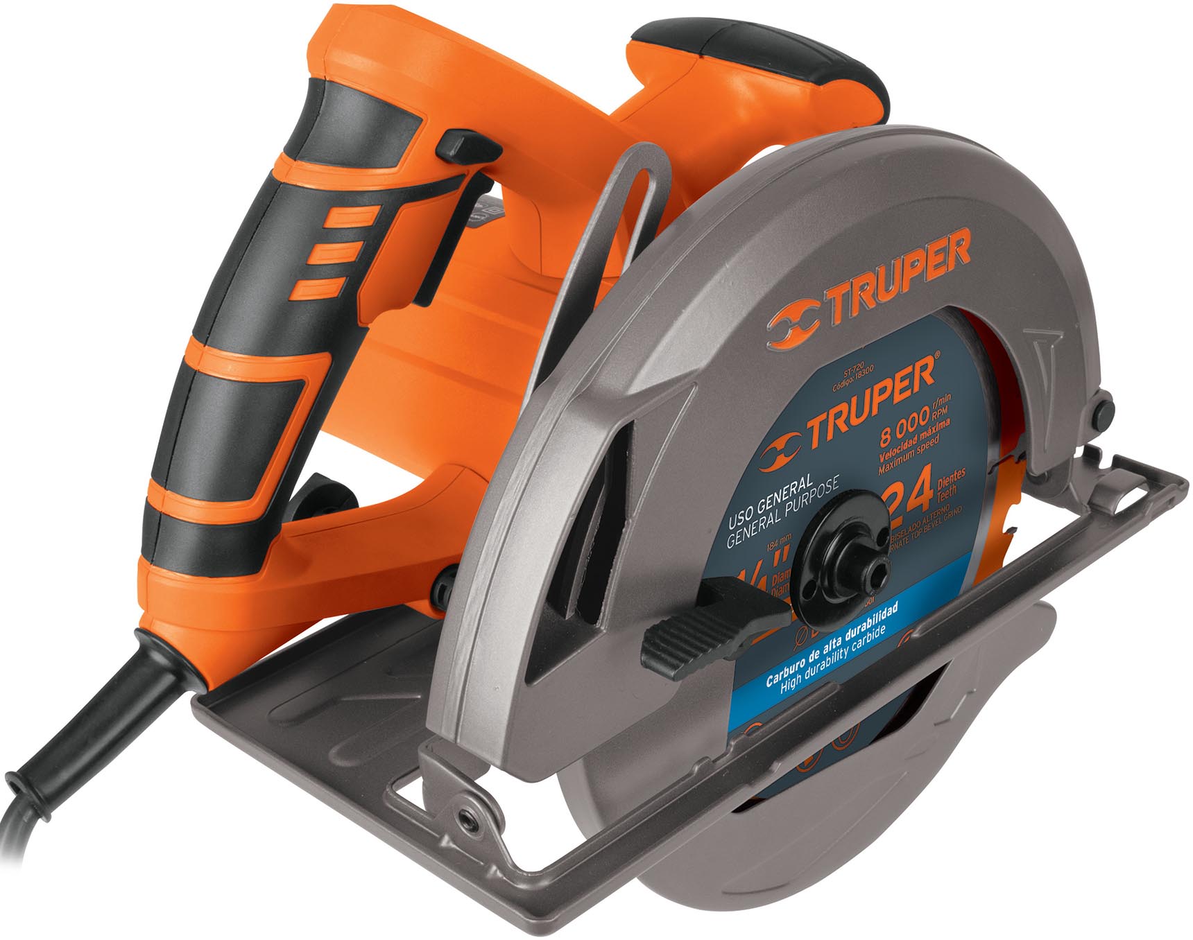 Imagen de SIERRA CIRCULAR DE 7-1/4" DE 1750 WATTS PRO TRUPER