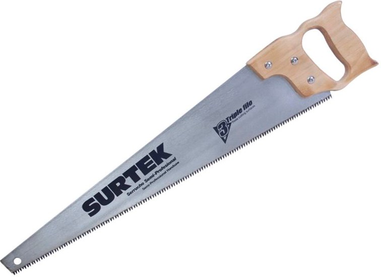 Imagen de SERRUCHO TRIPLE FILO 26" MANGO MADERA SURTEK