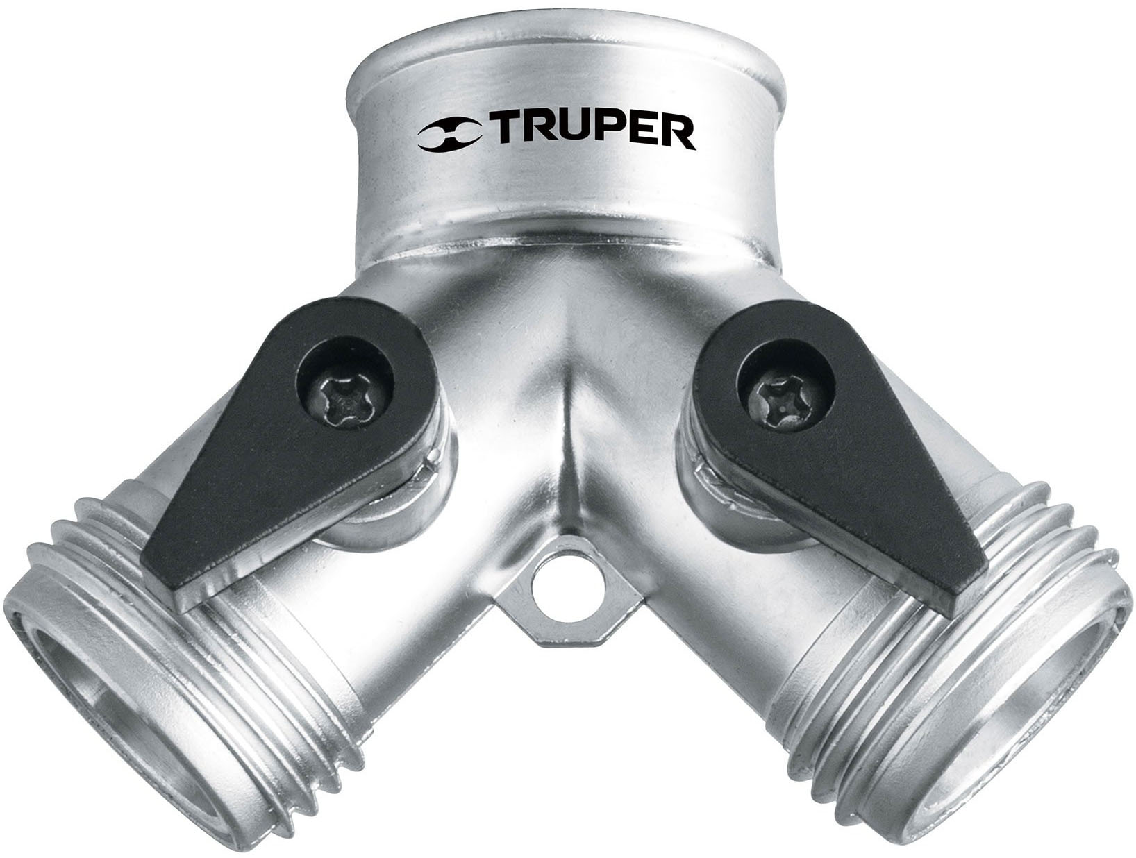 Imagen de CONECTOR TIPO "Y" DE 3/4" METALICO PARA MANGUERA TRUPER