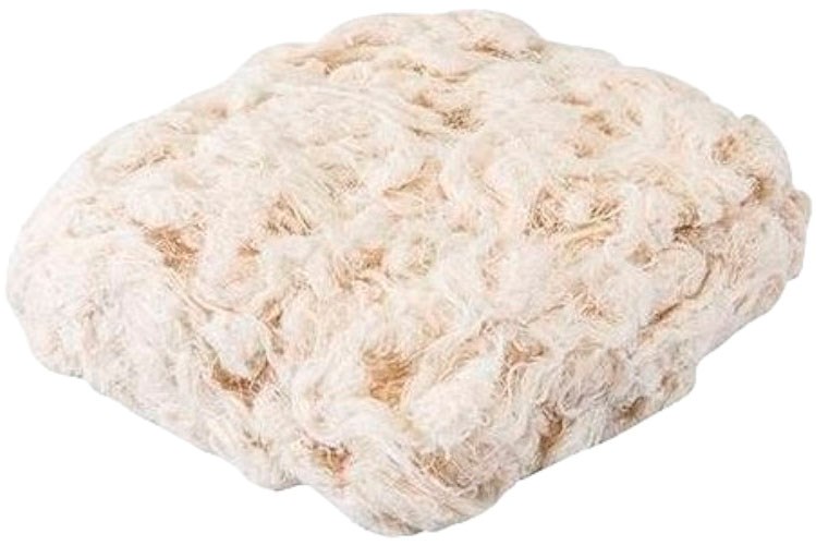 Imagen de BOLSA DE 1 KG CON ESTOPA COLOR BLANCA KLINTEK