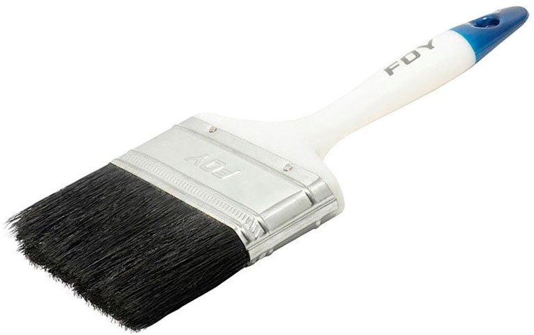 Imagen de BROCHA DE CERDAS NATURALES CON MANGO PLASTICO 1 1/2" FOY