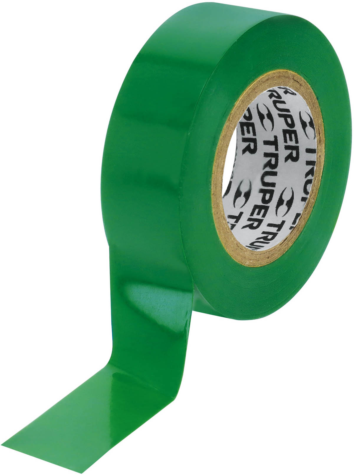 Imagen de CINTA DE AISLAR DE 9 MTS X 19 MM VERDE TRUPER