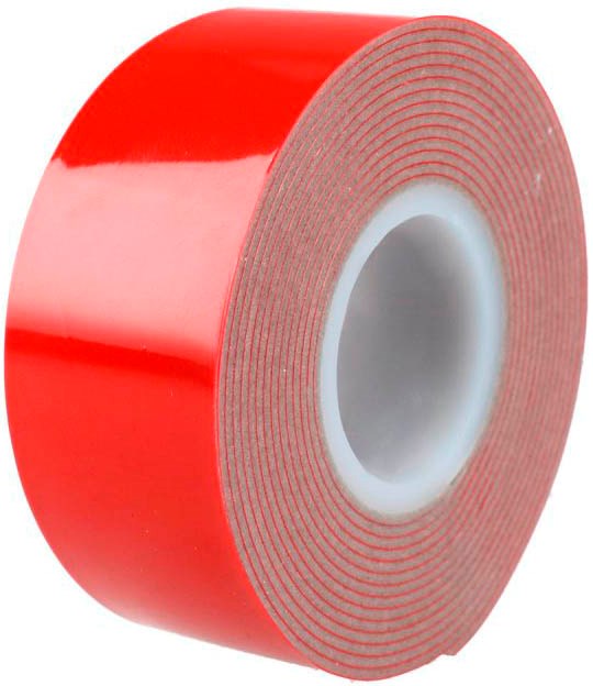 Imagen de CINTA GRIS DOBLE CARA 25 MM X 2 MTS EN BLISTER SURTEK