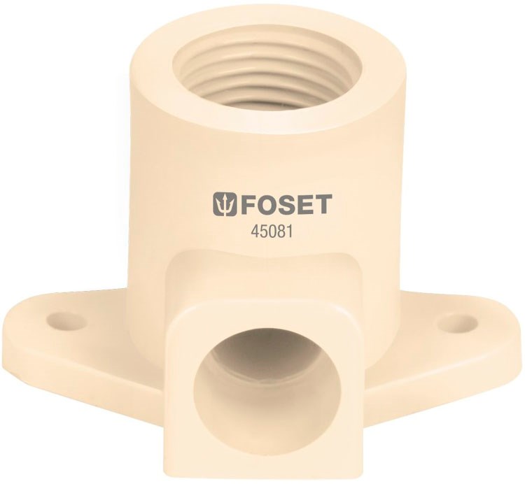 Imagen de CODO OREJA EN 90° DE CPVC DE 1/2" FOSET