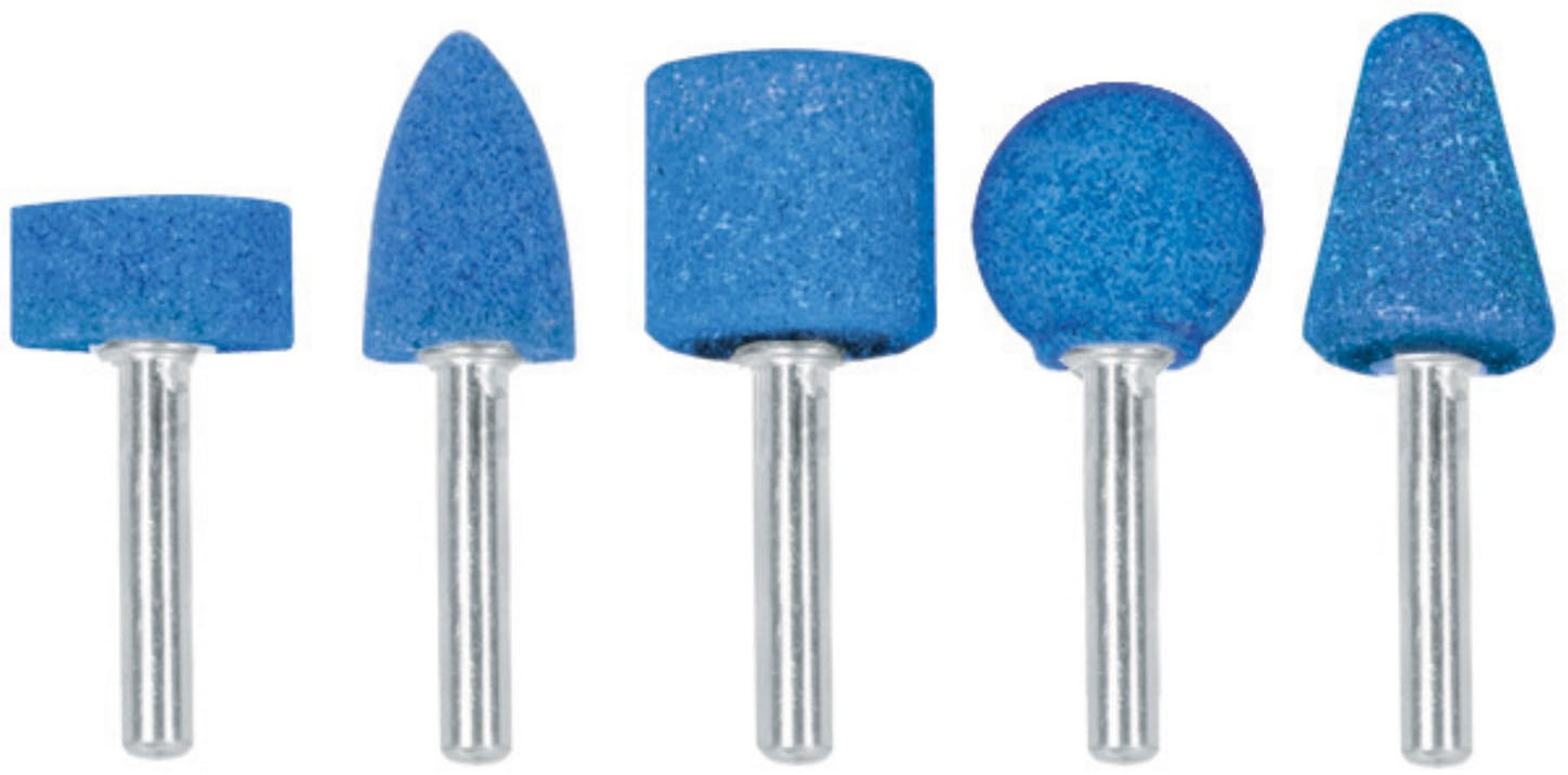 Imagen de JUEGO DE 5 PIEDRAS MONTADAS CON ZANCO DE 1/4 DE ALTO RENDIMIENTO TRUPER