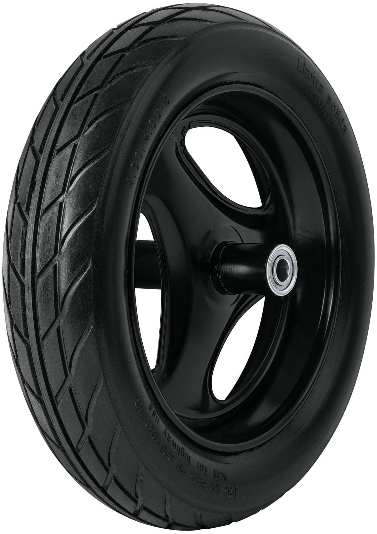 Imagen de LLANTA COMPLETA IMPONCHABLE DE 16" INCLUYE EJE Y BALEROS TRUPER