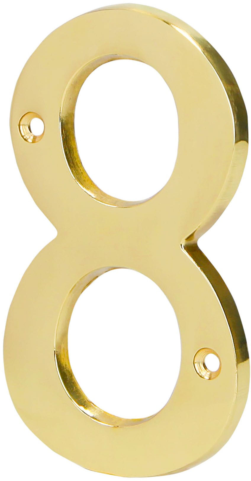 Imagen de NUMERO 8 DE LATON SOLIDO DE 4" HERMEX