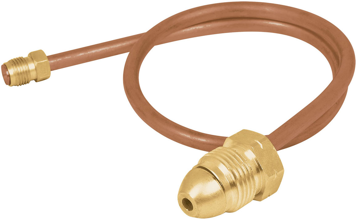 Imagen de PIGTAIL (COLETA) CON TUERCA IZQUIERDA CON PUNTA POL DE 50 CMS FOSET