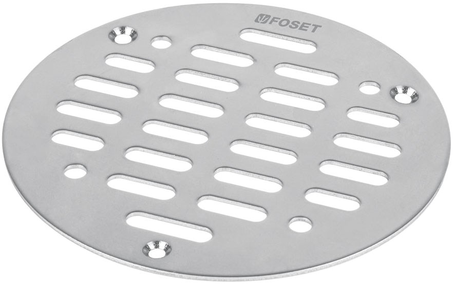 Imagen de REJILLA DE ACERO INOXIDABLE DE 5" Y CIERRE CON TORNILLOS FOSET