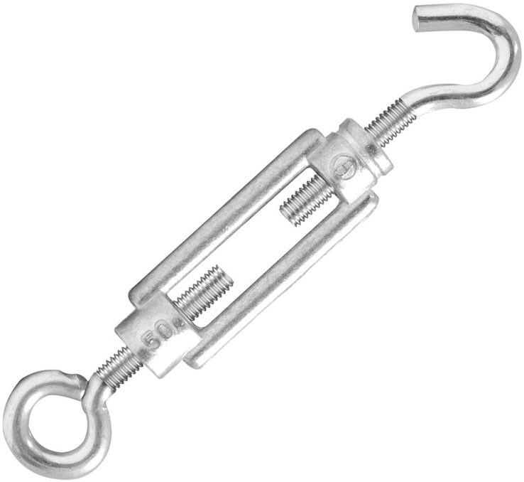 Imagen de TENSOR DE ZINC GANCHO-ARGOLLA 1/4" SURTEK