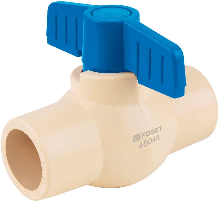 Imagen de VALVULA DE ESFERA DE CPVC DE 3/4" FOSET